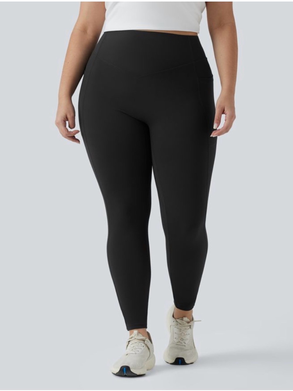 HALARA Black High-Waist Scrunch Leggings - Picture 2 of 7